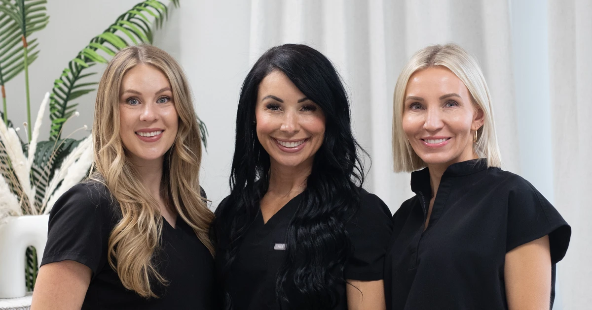 Clean, professional medical spa treatment room with neutral tones at Edit Aesthetics and Wellness in Draper